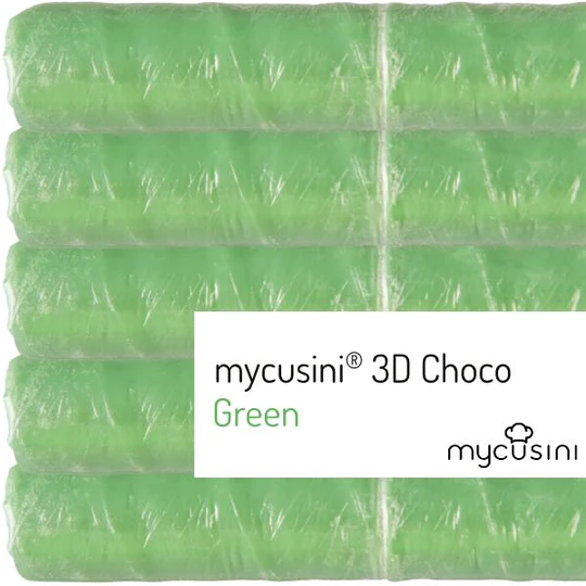 Chocolate verde mycusini impresora 3d chocolate stock Tenerife envíos Canarias