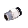 Racor PC4 M10 Pasante Tubo PTFE (acople) - Imagen 3