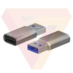 Mini Adaptador USB - Tipo USB-C Hembra y Tipo A Macho