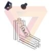 Ángulo 90º Para Perfil Euro Y Vslot + Tornillo M5X8 - Imagen 2