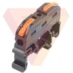 Conector Terminal con Palanca para Riel DIN