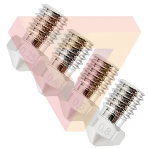 Boquilla de Cobre Chapada  para hotEnds V6 - 0.6mm