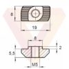 Tuerca Para Perfil Vslot Y Tslot – M5 4040 - Imagen 3