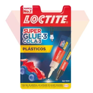 Loctite Super Glue-3 Plásticos