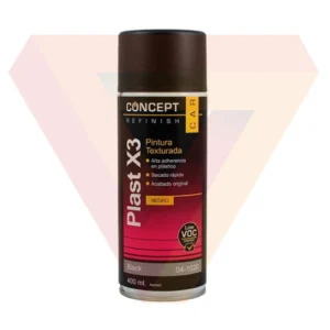 PLAST X3 – Texturado Para Plásticos Spray Negro