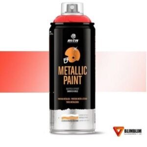 Spray Pintura Metalizada Rojo MTN PRO