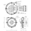 Ventilador centrífugo 24v 7040 - Imagen 2