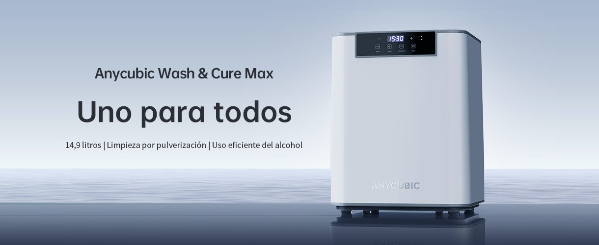 Lavado y curado Anycubic Max