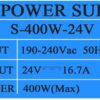 Fuente Alimentación Ultradelgada 400W 24V -Transformador - Imagen 2
