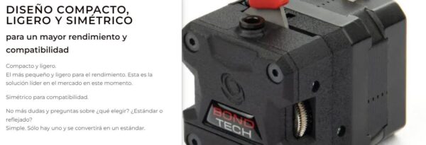 Extrusora de engranajes grandes LGX Bondtech - Imagen 6
