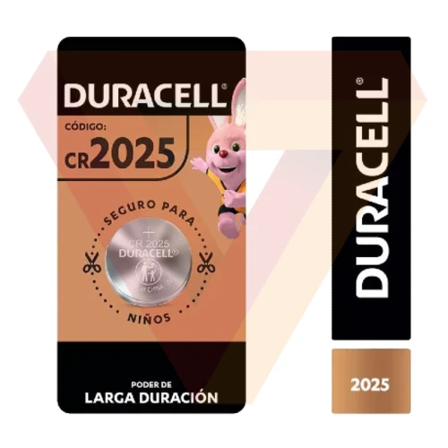 Pila Botón CR2025 3V - Duracell