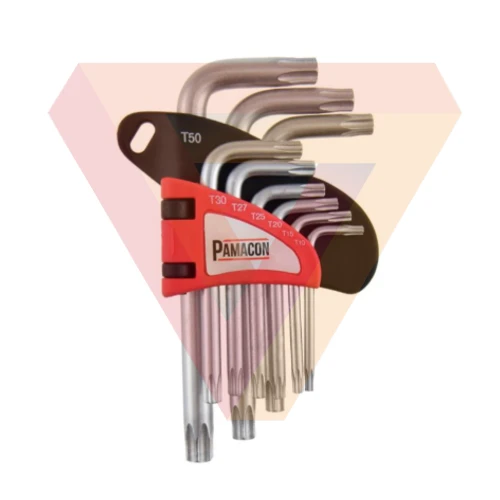 JUEGO LLAVES TORX PAMACON 9 PCS Cortas